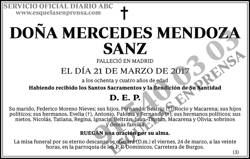 Mercedes Mendoza Sanz